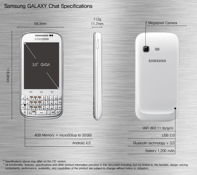 Samsung GALAXY Chat